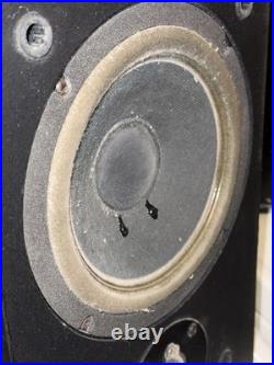 Teledyne AR Acoustic Research Rock Partner 2-Way Wedge/Corner Speakers Black