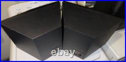 Teledyne AR Acoustic Research Rock Partner 2-Way Wedge/Corner Speakers Black
