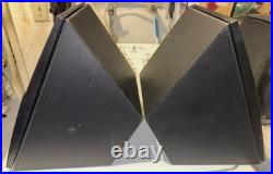 Teledyne AR Acoustic Research Rock Partner 2-Way Wedge/Corner Speakers Black