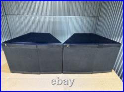 Teledyne AR Acoustic Research Rock Partner 8 2-Way Wedge/Corner Speakers Blk