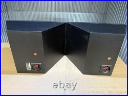Teledyne AR Acoustic Research Rock Partner 8 2-Way Wedge/Corner Speakers Blk