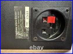 Teledyne AR Acoustic Research Rock Partner 8 2-Way Wedge/Corner Speakers Blk