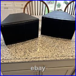 Teledyne AR Acoustic Research Rock Partner Book Shelf Speakers 8 Woofer