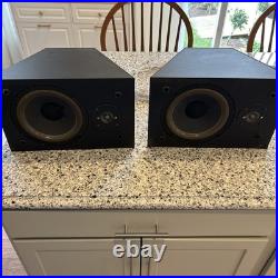 Teledyne AR Acoustic Research Rock Partner Book Shelf Speakers 8 Woofer