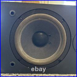 Teledyne AR Acoustic Research Rock Partner Book Shelf Speakers 8 Woofer