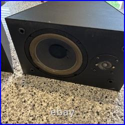 Teledyne AR Acoustic Research Rock Partner Book Shelf Speakers 8 Woofer