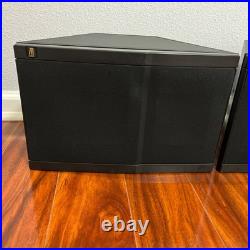 Teledyne AR Acoustic Research Rock Partner Book Shelf Speakers 8 Woofer NewFoam