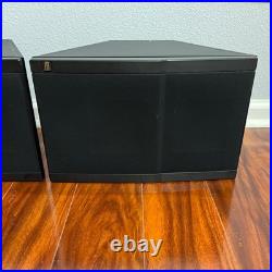 Teledyne AR Acoustic Research Rock Partner Book Shelf Speakers 8 Woofer NewFoam