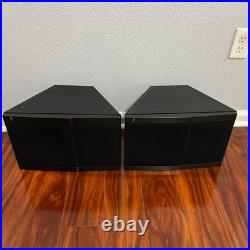 Teledyne AR Acoustic Research Rock Partner Book Shelf Speakers 8 Woofer NewFoam