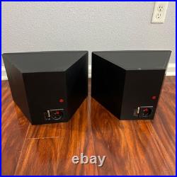 Teledyne AR Acoustic Research Rock Partner Book Shelf Speakers 8 Woofer NewFoam