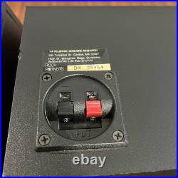 Teledyne AR Acoustic Research Rock Partner Book Shelf Speakers 8 Woofer NewFoam