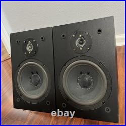 Teledyne AR Acoustic Research Rock Partner Book Shelf Speakers 8 Woofer NewFoam