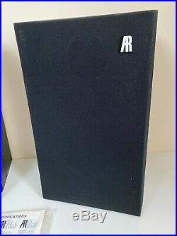 Teledyne Acoustic Research AR18LS 2 Way Monitor Speakers Fantastic Sound VGC