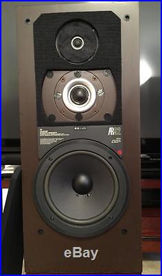 Teledyne Acoustic Research AR92 AR-92 Speakers with wood stands