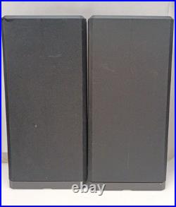 Teledyne Acoustic Research AR93Q Speakers Pair Working cabinets bad shape AS IS