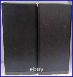 Teledyne Acoustic Research AR93Q Speakers Pair Working cabinets bad shape AS IS
