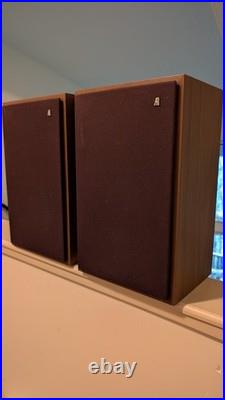Teledyne Acoustic Research AR-8 Speakers Pair-Tested Working Excellent Condition