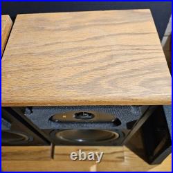 Teledyne Acoustic Research TSW-210 Liquid Cooled Speakers PAIR Working