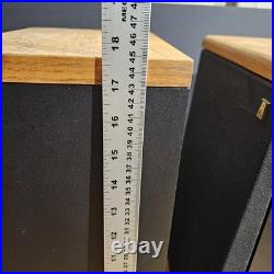 Teledyne Acoustic Research TSW-210 Liquid Cooled Speakers PAIR Working