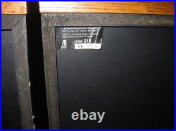 Teledyne Acoustic Research TSW-210 Speakers