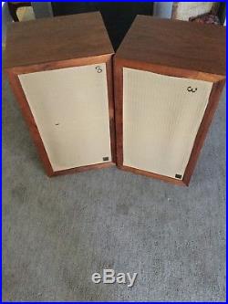 Tested Vintage AR 3 Acoustic Research Speakers Great Sound Working