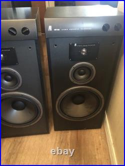 Tested & Working 1991 Acoustic Research AR SRT-330 3 Way Speakers 12 Woofer