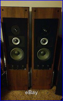 The original Acoustic Research AR9 Floorstanding Speakers