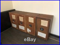 Total 4 ACOUSTIC RESEARCH AR-2ax Speakers (PICK UP ONLY NO SHIPPING)