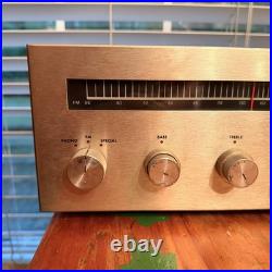 UNTESTED AR Model W Vintage Stereo Receiver Acoustic Research POWERS ON