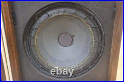 Used Vintage Acoustic Research Model AR-2AX Stereo Speakers Pair USA Need Foam