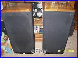 VINTAGE (1990’s) PAIR Acoustic Research 94Sx Speakers EXC- withgrills RE-FOAMED