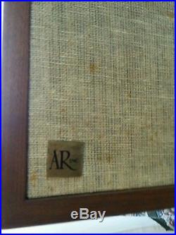 VINTAGE ACOUSTIC RESEARCH AR4 STEREO SPEAKERS