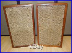 VINTAGE ACOUSTIC RESEARCH AR 2A Stereo Tube Amp SPEAKERS 3 way Bookshelf