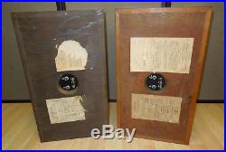 VINTAGE ACOUSTIC RESEARCH AR 2A Stereo Tube Amp SPEAKERS 3 way Bookshelf