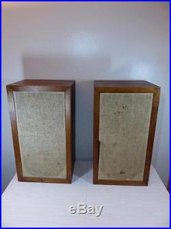 VINTAGE ACOUSTIC RESEARCH AR-3a SPEAKERS FREE SHIPPING