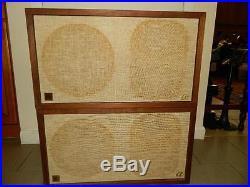 Vintage Ar Acoustic Research Ar-2ax Loudspeaker Speakers System Oiled Walnut