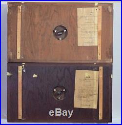 Vintage Pair Acoustic Research Ar-2 Ar2 Loudspeakers Speakers Eames Audiophile