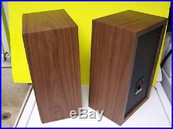 VINTAGE PR OF ACOUSTIC RESEARCH AR-8BXi SPEAKERS EXC COND DIGITAL MONITORING SYS