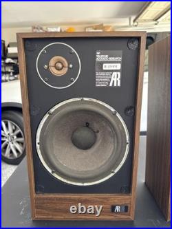VINTAGE TELEDYNE AR-18 BOOK SHELF SPEAKERS Teledyne Acoustic Research UNTESTED