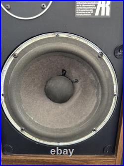 VINTAGE TELEDYNE AR-18 BOOK SHELF SPEAKERS Teledyne Acoustic Research UNTESTED