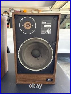 VINTAGE TELEDYNE AR-18 BOOK SHELF SPEAKERS Teledyne Acoustic Research UNTESTED