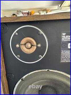 VINTAGE TELEDYNE AR-18 BOOK SHELF SPEAKERS Teledyne Acoustic Research UNTESTED