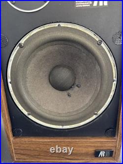 VINTAGE TELEDYNE AR-18 BOOK SHELF SPEAKERS Teledyne Acoustic Research UNTESTED