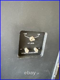 VINTAGE TELEDYNE AR-18 BOOK SHELF SPEAKERS Teledyne Acoustic Research UNTESTED