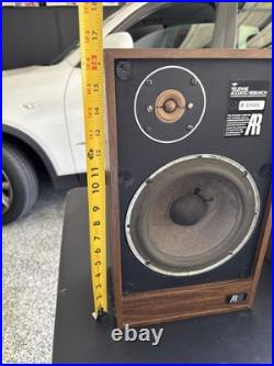 VINTAGE TELEDYNE AR-18 BOOK SHELF SPEAKERS Teledyne Acoustic Research UNTESTED