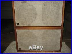 VINTAGE ar-2ax acoustic research speakers LOW serial #' hifi loudspeakers