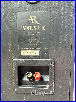 VTG Acoustic Research AR Status S 10 Speakers Black Pair See Details/Photos