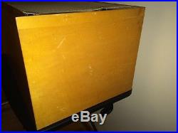 Very RARE Vintage BLONDE WOOD CABINET ACOUSTIC RESEARCH AR3 mono SPEAKER WORKING