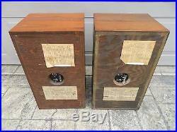 Vintage 1960's Acoustic Research Inc. AR inc. AR2a speaker pair