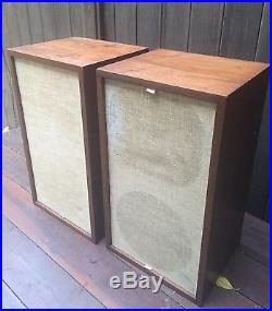 Vintage 1971 Acoustic Research AR-2ax SPEAKERS Sequential Serial Numbers WOW